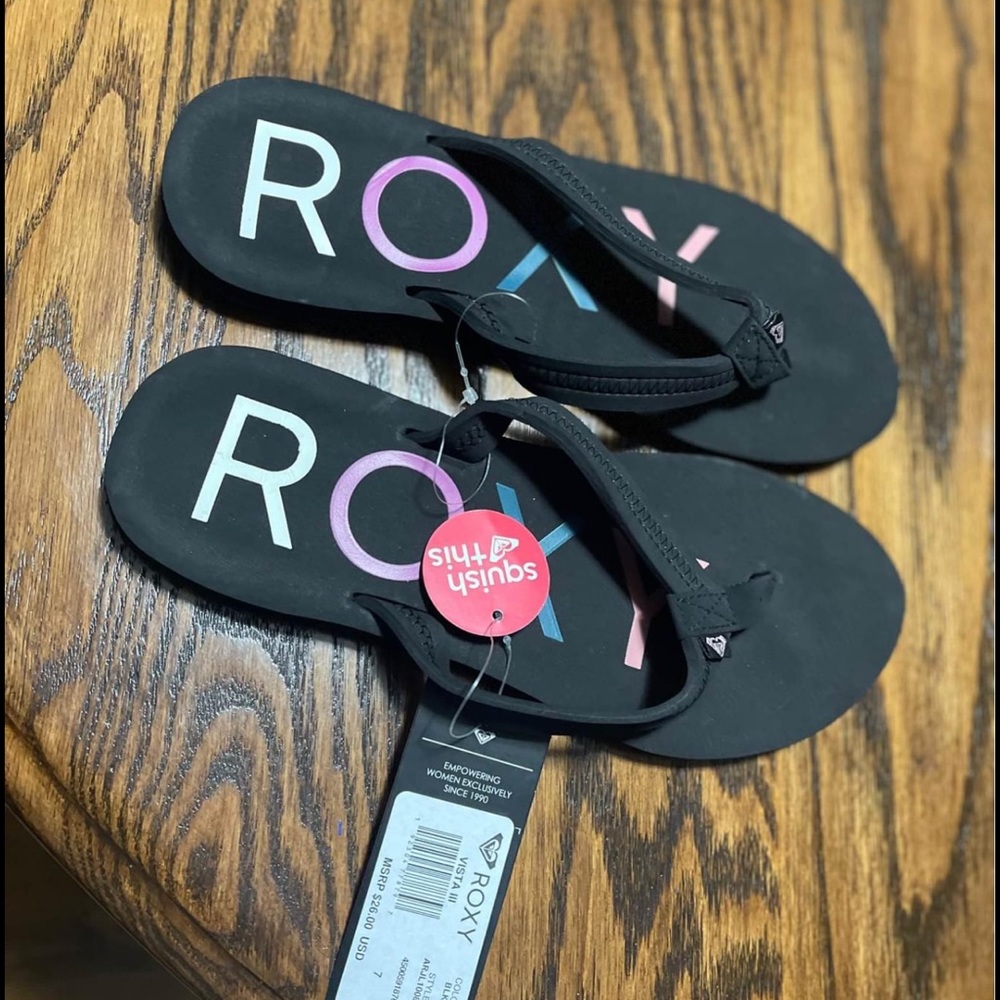 Roxy flip flops